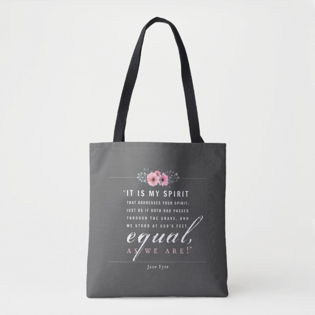 Jane Eyre - As We Are - Black Tote Bag (Front)