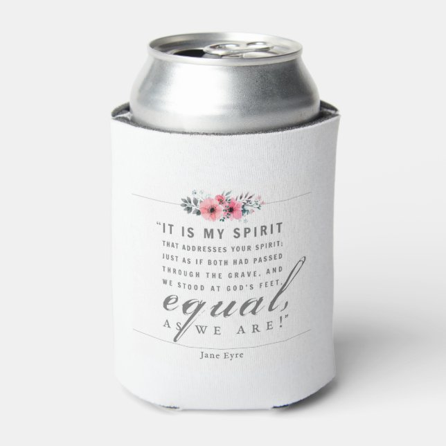 Jane Eyre - As We Are - White Can Cooler (Can Front)
