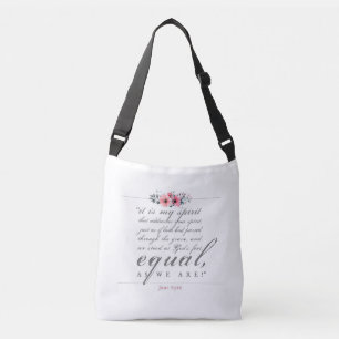 Jane Eyre - As We Are - White Crossbody Bag