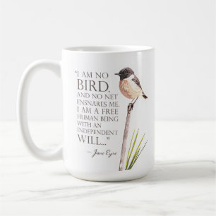 Jane Eyre - I Am No Bird Coffee Mug