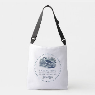 Jane Eyre - I Am No Bird - Vintage Bird Crossbody Bag