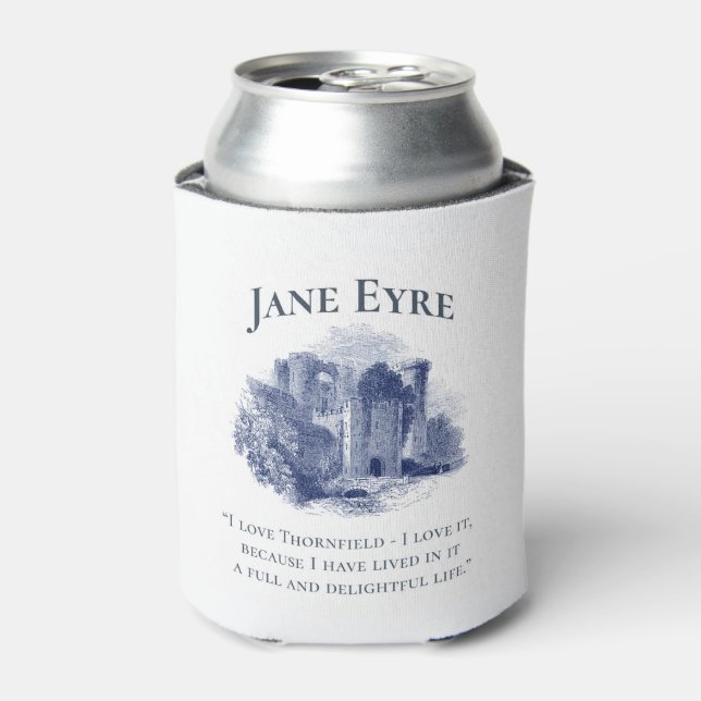 Jane Eyre - I Love Thornfield - Castle Can Cooler (Can Front)