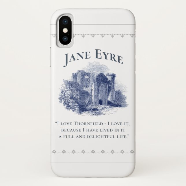 Jane Eyre - I Love Thornfield - Castle Case-Mate iPhone Case (Back)
