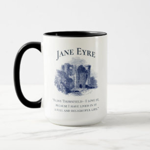 Jane Eyre - I Love Thornfield - Castle Mug