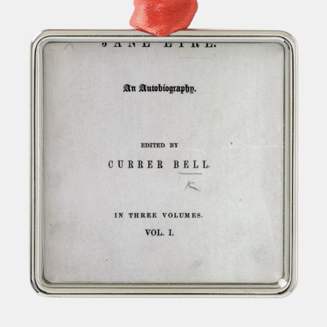 Jane Eyre' Metal Tree Decoration (Front)