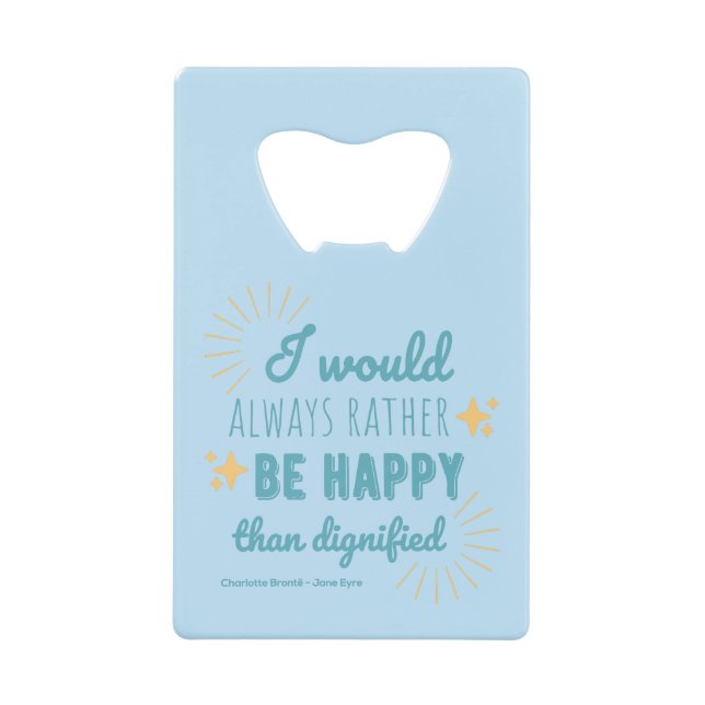 Jane Eyre Quote I - Blue Edition (Front)