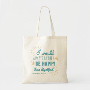 Jane Eyre Quote I - Blue Edition Tote Bag