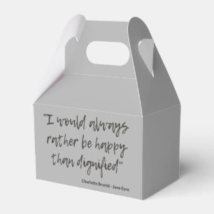 Jane Eyre Quote I Favour Box