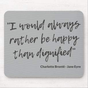 Jane Eyre Quote I Mouse Mat