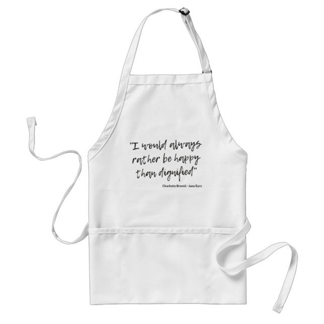 Jane Eyre Quote I Standard Apron (Front)