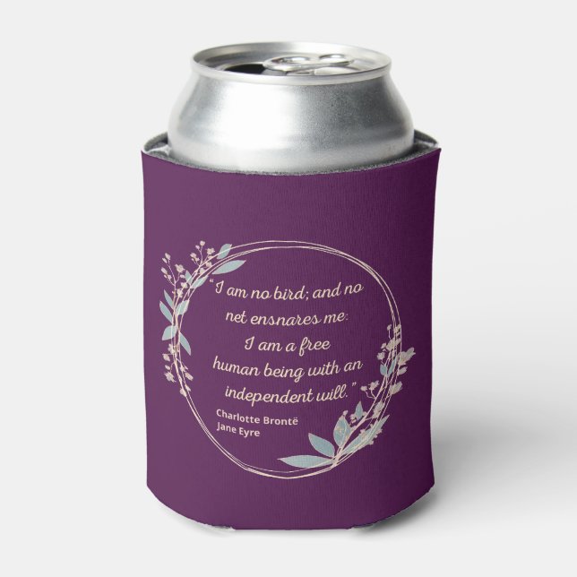 Jane Eyre Quote II - Cute Style Can Cooler (Can Front)