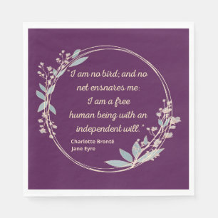 Jane Eyre Quote II - Cute Style Napkin