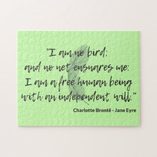 Jane Eyre Quote II Jigsaw Puzzle