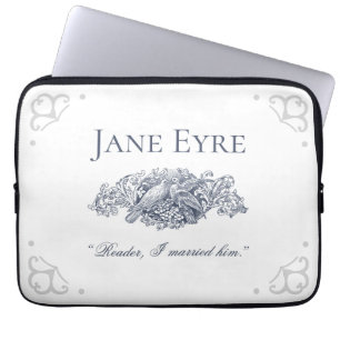 Jane Eyre - Reader I Married Him - Doves Laptop Sleeve