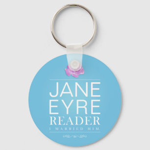 Jane Eyre - Reader I Married Him - Text Key Ring
