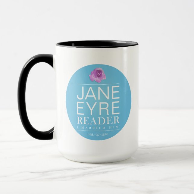 Jane Eyre - Reader I Married Him - Text Mug (Left)