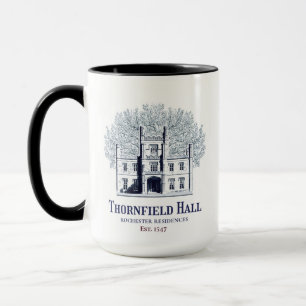 Jane Eyre Thornfield Hall Rochester Residences Mug