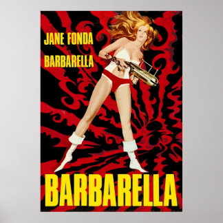 Jane Fonda Barbarella Poster