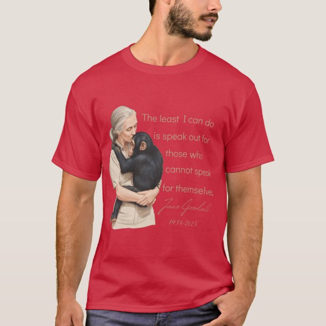 Jane Goodall boy T-Shirt (Front)