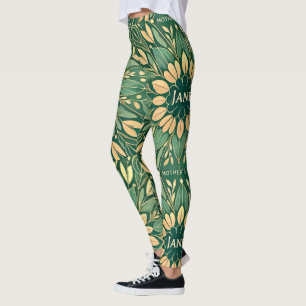 JANE ~ Mother's Day ~ Green ~ Leggings