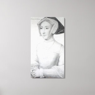 Jane Seymour, c.1536 Canvas Print