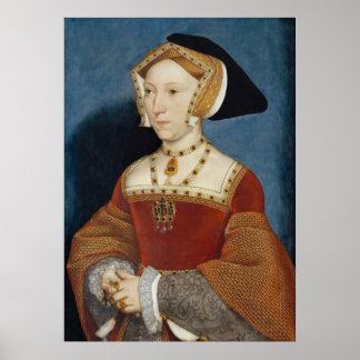 Jane Seymour - Hans Holbien the Younger - 1536 Poster