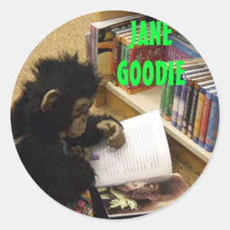 jane's everywhere 013, JANE GOODIE, JANE GOODIE Classic Round Sticker