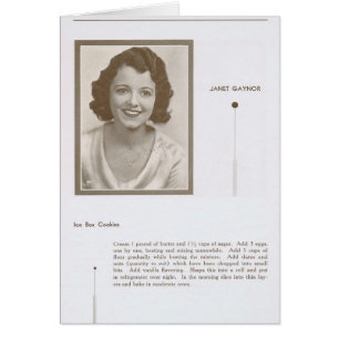 Janet Gaynor Recipe