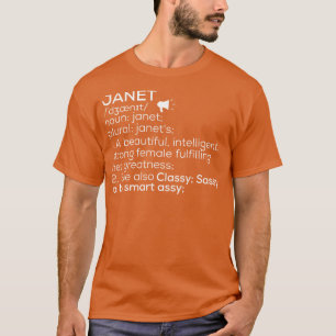 Janet Name Definition Janet Female Name 1 T-Shirt