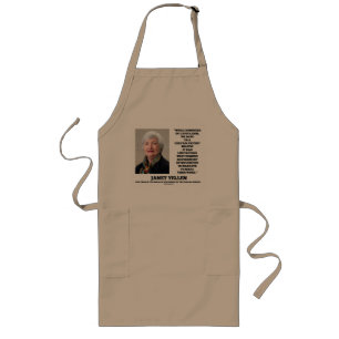 Janet Yellen Admirers Capitalism Govt Intervention Long Apron