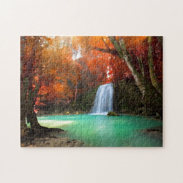 Jangle Landscape | Kanchanaburi, Thailand Jigsaw Puzzle (Horizontal)