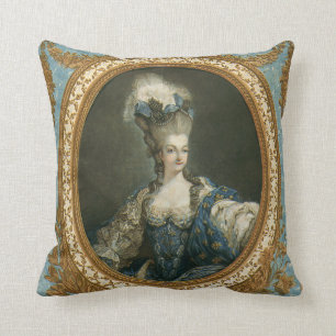 Janinet Portrait of Marie-Antoinette Fine Art Cushion
