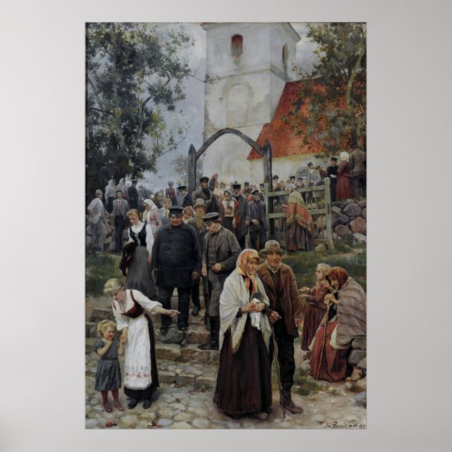 Janis Rozentals After Church Poster (Front)