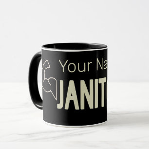 Janitor Or Caretaker Design Facility Manager Mug