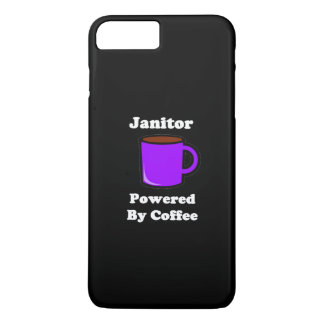 "Janitor" Powered by Coffee iPhone 8 Plus/7 Plus Case