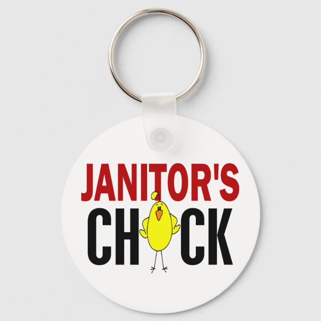 JANITOR’S CHICK KEY RING (Front)