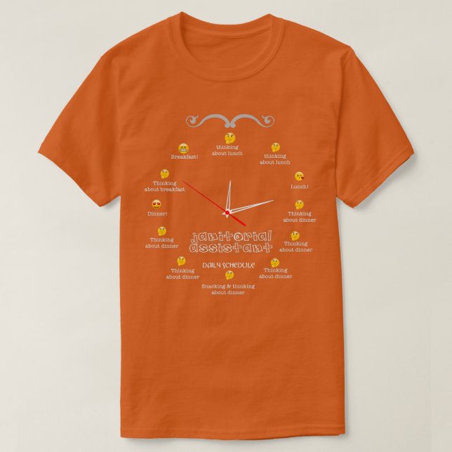 JANITORIAL ASSISTANT NICE DESIGN 2017 2 T-Shirt (Design Front)