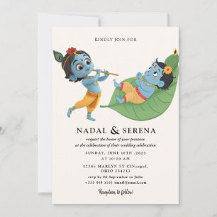 janmashtami Wedding Invitation