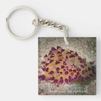 Janolus savinkini Square (double-sided) Keychain