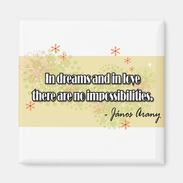 János Arany Magnet (Front)