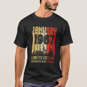 January 1967 56 Years Of Being Awesome T-Shirt