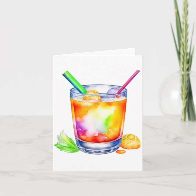 January 1 National Hangover Day A Card (Front)