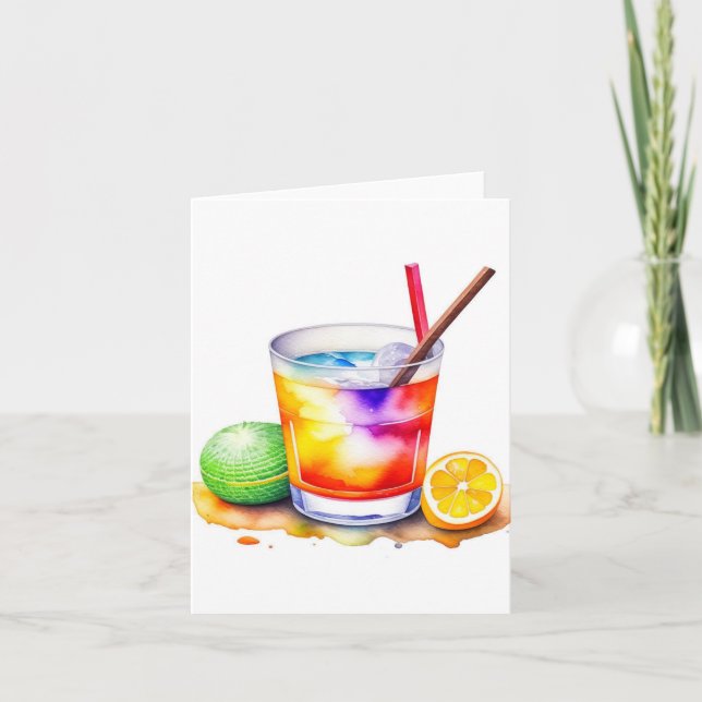 January 1 National Hangover Day B Card (Front)