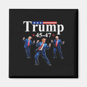January 20th 2025 Inauguration Day Trump Dance Magnet