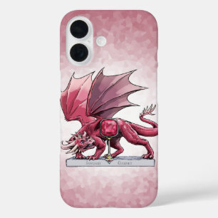 January Birthstone Dragon - Garnet Case-Mate iPhon iPhone 16 Case