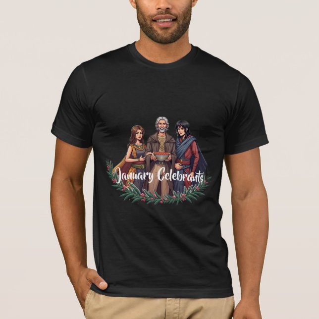 January Celebrant T-Shirt (Front)