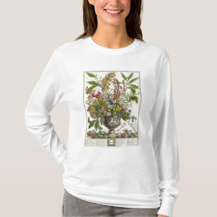 January, from `Twelve Months of Flowers' T-Shirt