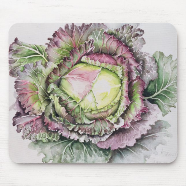 January King Cabbage Mouse Mat (Front)