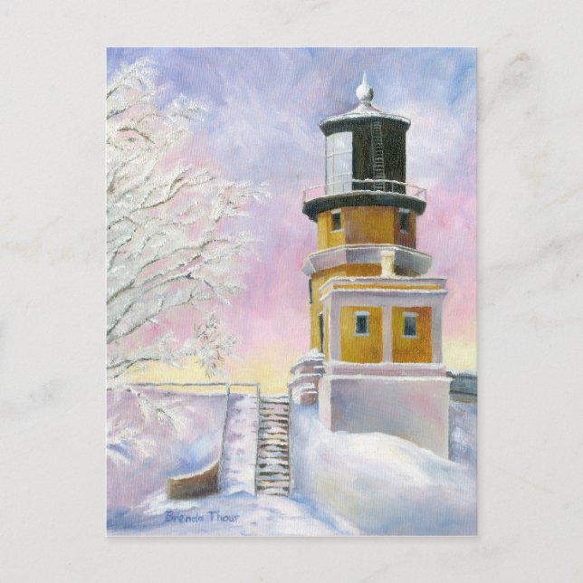 January Light Postcard (Front)