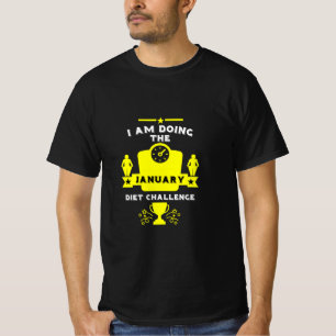 January Weight Loss Congratulation T-Shirt